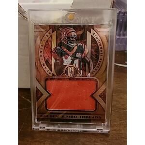 Adam Jones 2018 Panini card Gold Standard Golden Jumbo Threads 125 GJ-45 in slab